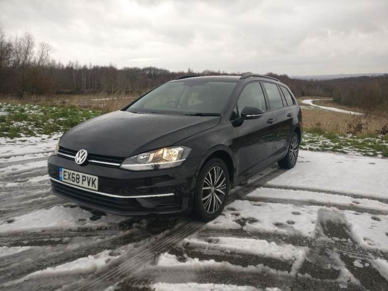 2018 VOLKSWAGEN VW GOLF MK7.5 ESTATE 1.6TDI 7-SPEED AUTOMATIC DSG BLACK