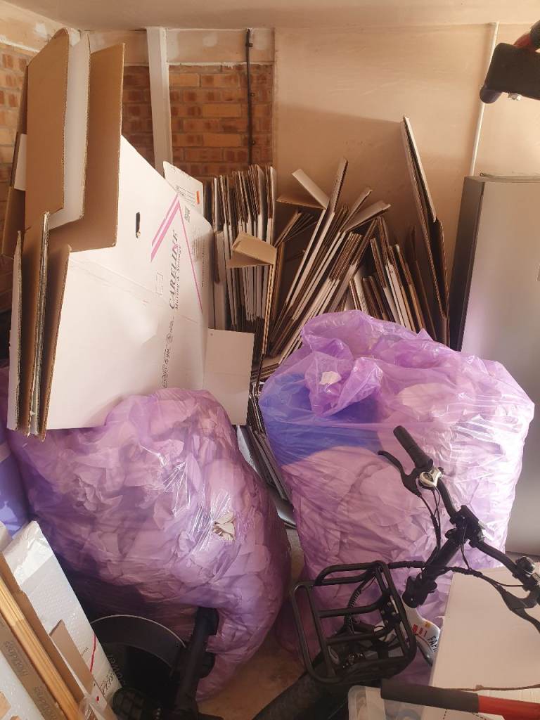 Moving boxes brand new from one move 