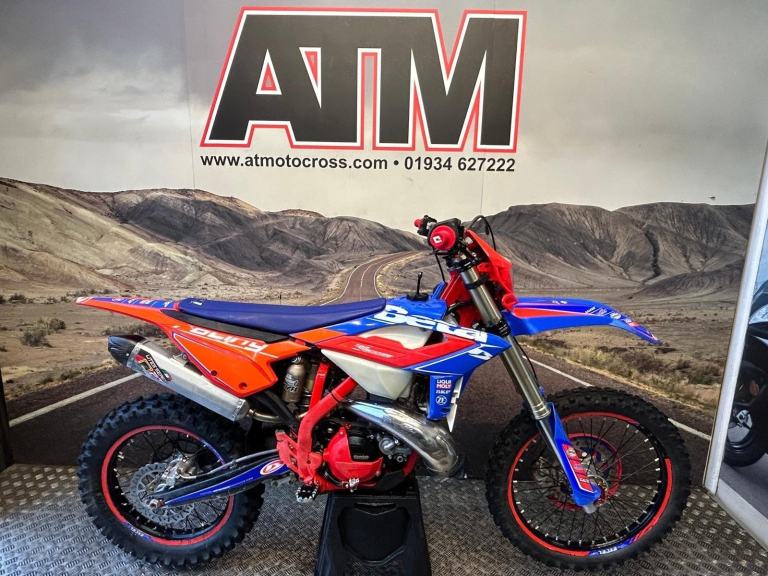 BETA RR300 RACING 2023 ROAD REGISTERED ENDURO BIKE, S3 EXHAUST, (ATMOTOCROSS) 