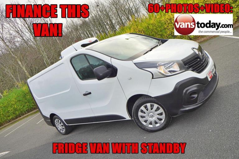 2019 Renault Trafic 1.6 Trafic SL27 Business dCi 5dr Fridge Van with Standby Temperature Controll...
