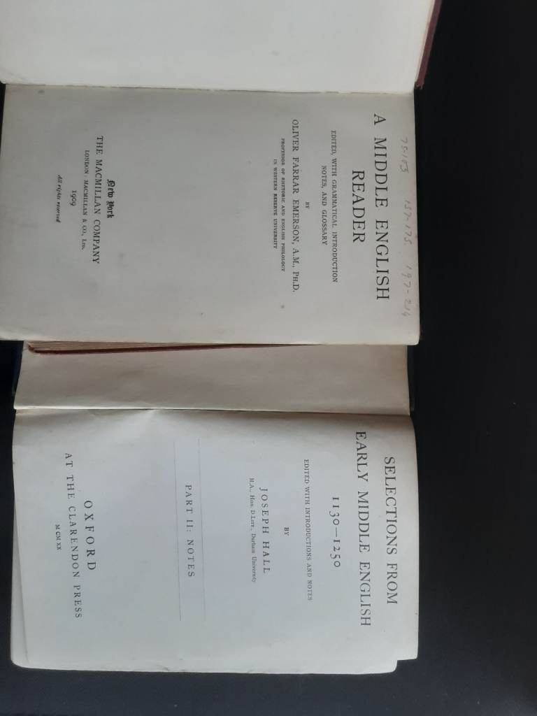 Early and Middle English Literature 