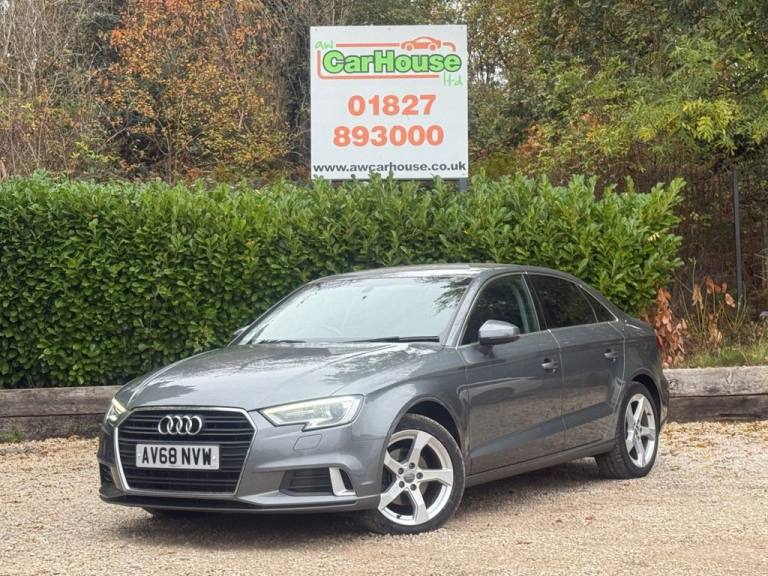 2018 68 AUDI A3 1.5 TFSI COD 35 SPORT SALOON 4DR PETROL MANUAL EURO 6 (S/S) 