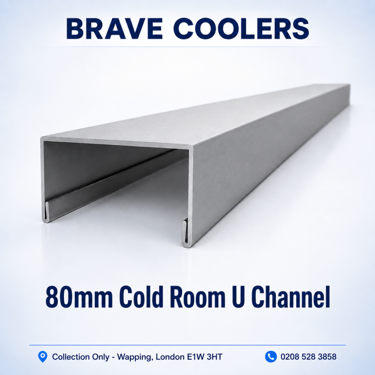 80mm Cold Room U Channel for PIR Panel Installation
