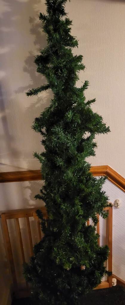 7ft Slim Christmas tree 