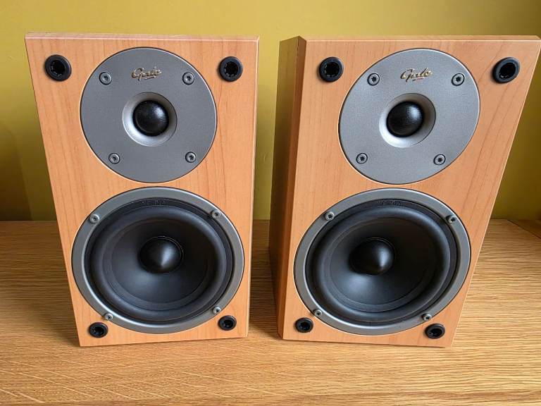 100W beech GALE 3010s speakers 30 series SATELLITE bookshelf 4-8 Ohm