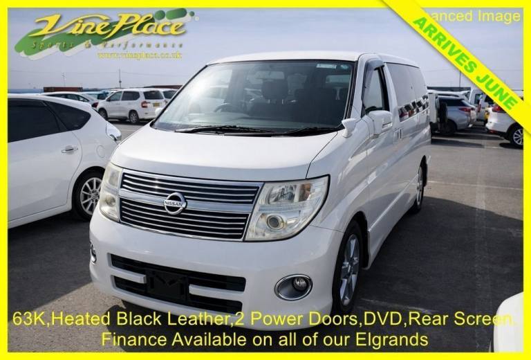 2008 Nissan Elgrand 3.5 Highway Star Black Leather Edition,Auto,8 Seats MPV Petrol Automatic