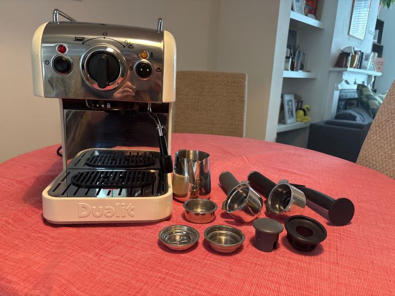 Dualit DCM2X Stainless Steel 3 in 1 Coffee Machine