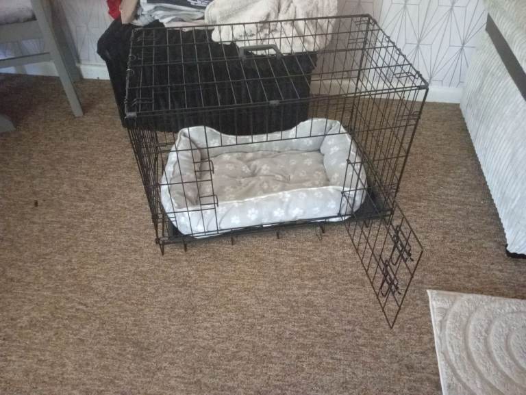 Medium dog cage 