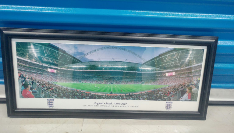 England team  memorabilia football pic wembley stadium sport present gift christmas xmas