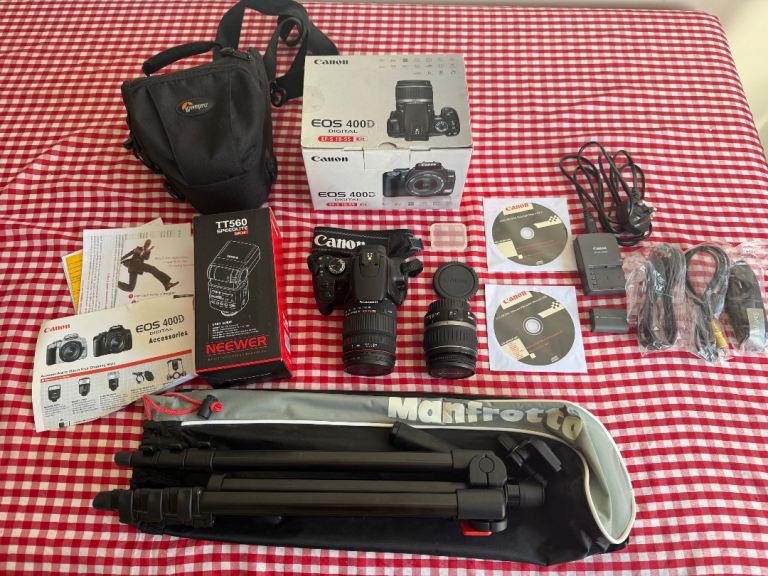 Canon EOS 400D digital camera& accessories 