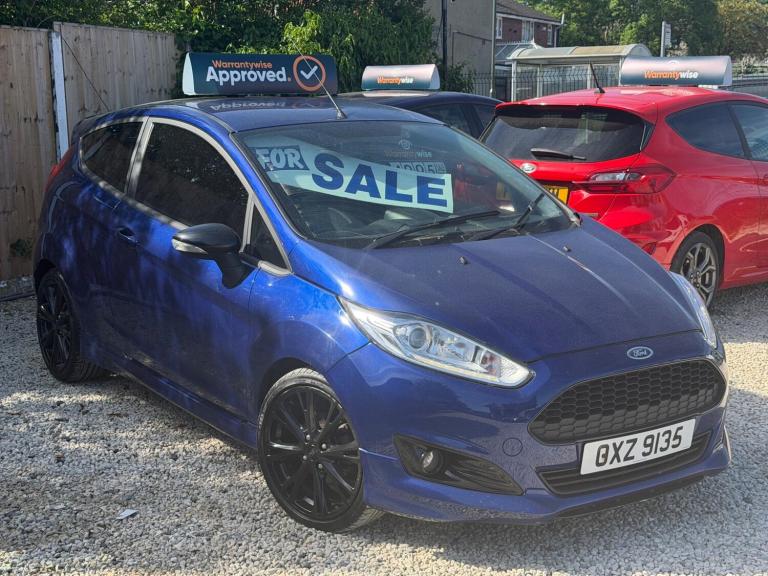 2017 Ford Fiesta 1.0 EcoBoost 140 ST-Line 3dr HATCHBACK PETROL Manual
