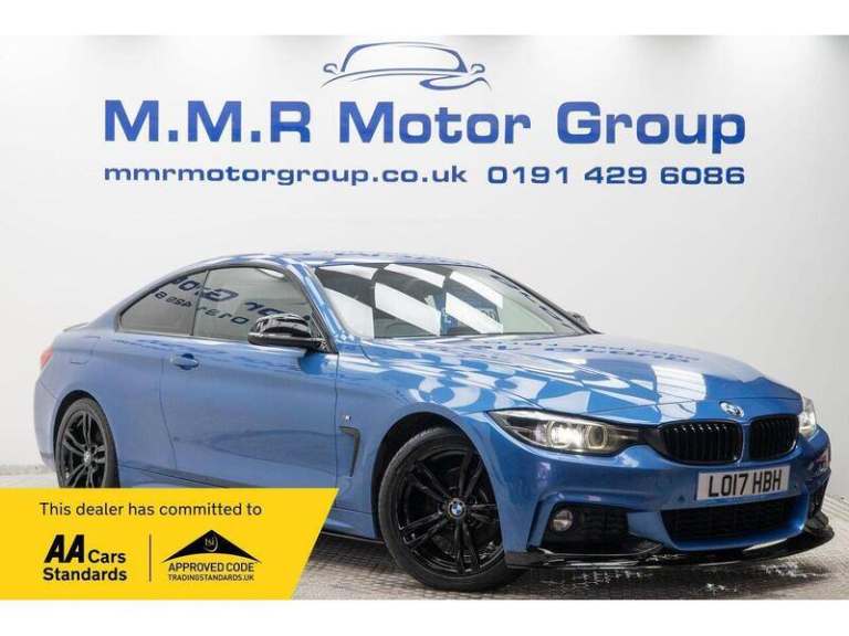 2017 BMW 4 Series 2.0 420i M Sport Auto Euro 6 (s/s) 2dr Coupe Petrol Automatic