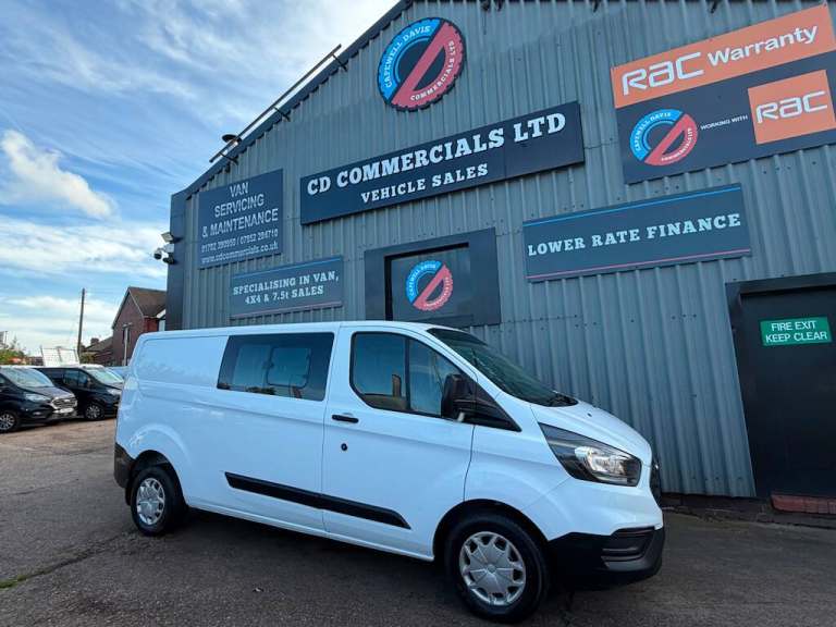 2019 Ford Transit Custom 2.0TDCI 300 BASE DCIV L2 H1 LWB 6 Seat Crew Cab Euro 6  PANEL VAN Diesel...
