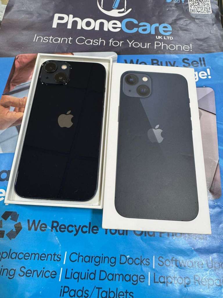 iPHONE 13 5G 128GB UNLOCKED MINT CONDITION WITH WARRANTY