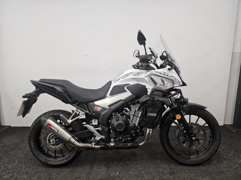 HONDA CB500X ** OWNERS MANUAL - HEATED GRIPS - SCORPION EXHAUST **