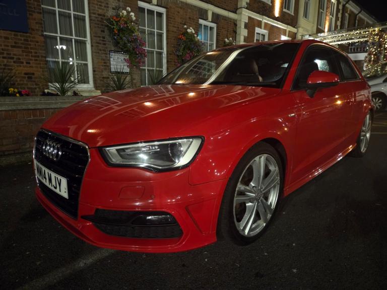 2014 Audi A3 1.4 TFSI 140 S Line 3dr HATCHBACK Petrol Manual