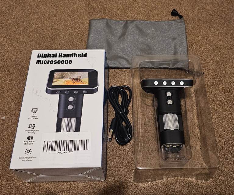 Digital Handheld Microscope - Brand New in Box