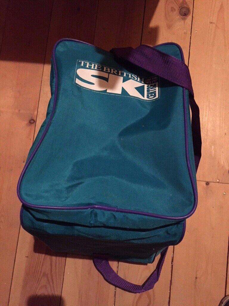 Ski boot bag, British Ski centre, as new condition