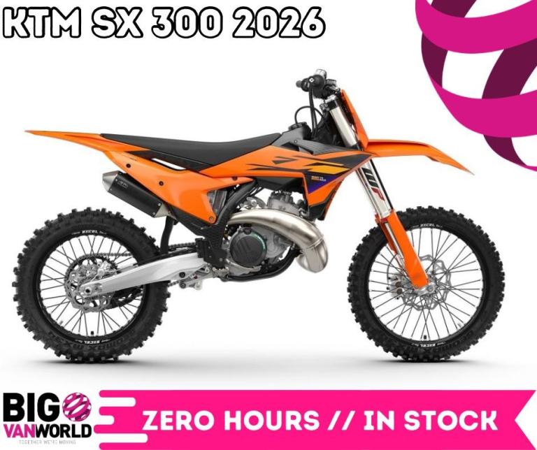 KTM SX 300 2026 - Zero Hours - In Stock 
