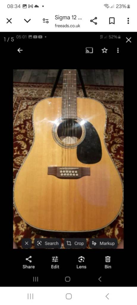 sigma 12 string