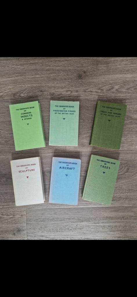 Observer Series Books - 6 Vintage Titles, Great Condition