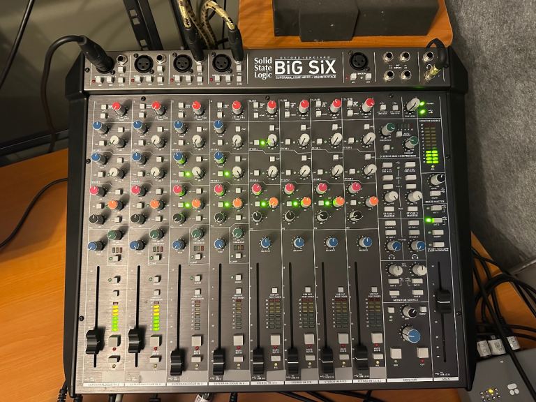 SSL BIG SIX Studio Mixer - with in built Audio Interface