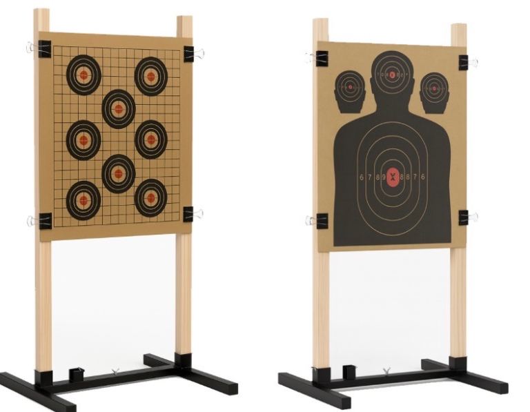 Metal Shooting Target Stand Base Adjustable Target Stands 