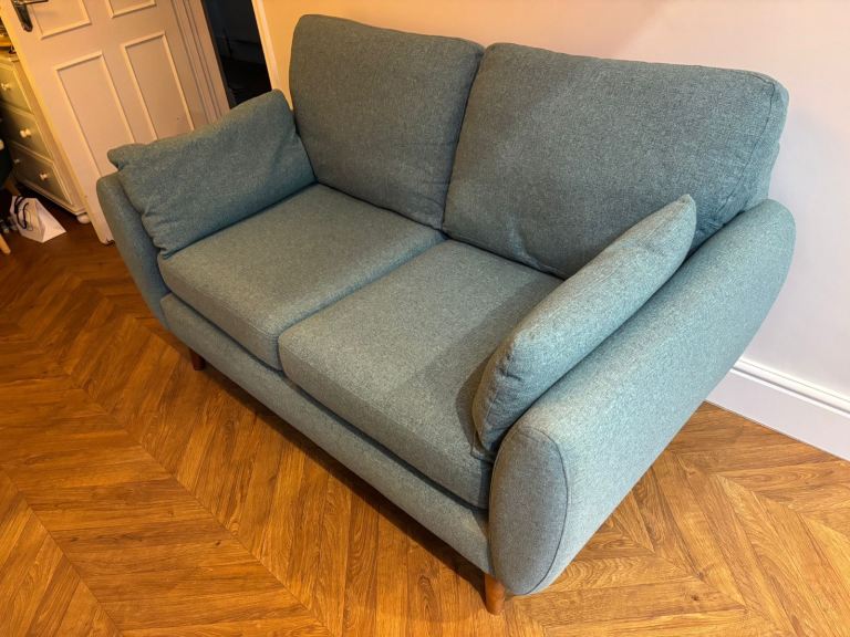 Next 2 seater sofa in teal