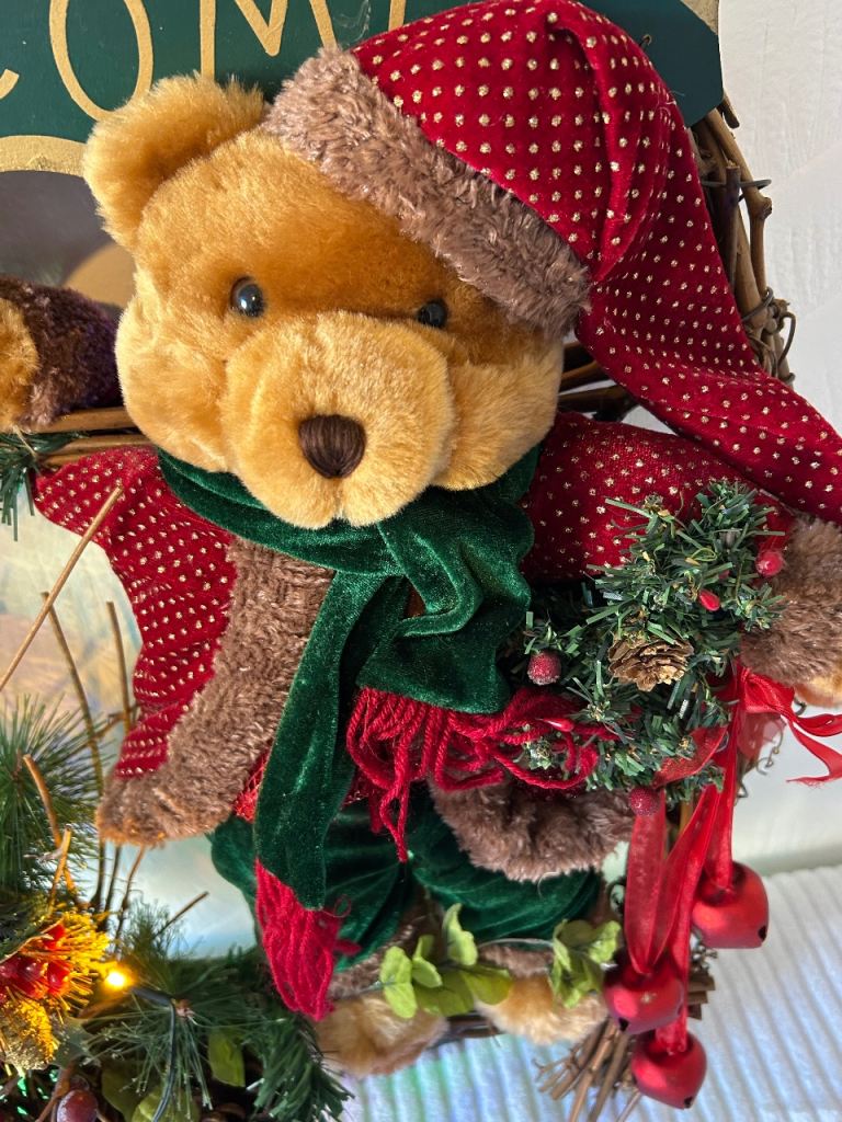 Welcome Xmas teedybear