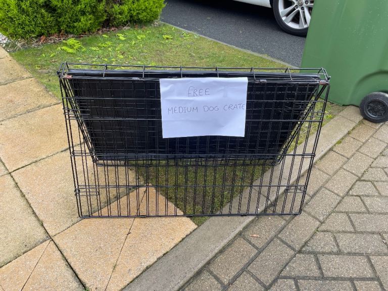 Free dog crate