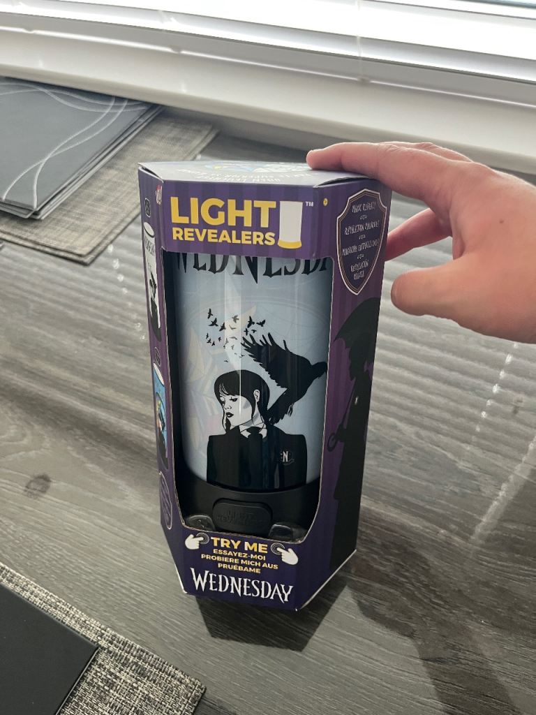 Wednesday Addams Light Reveal Lamp – Halloween New in Box