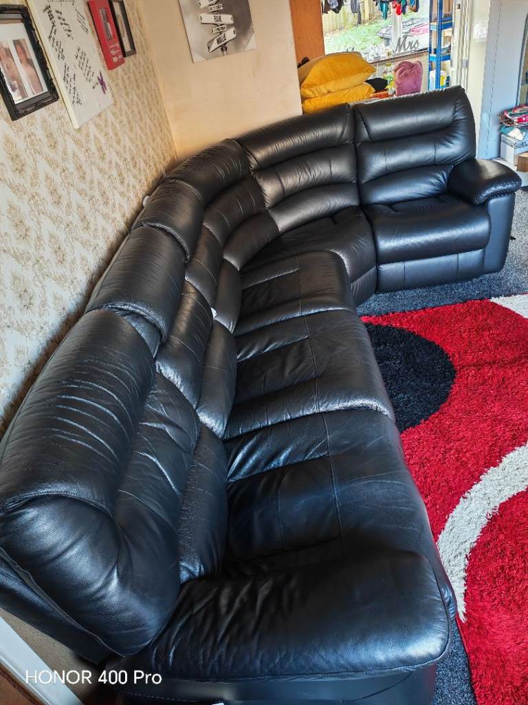 La-Z-Boy real leather settee