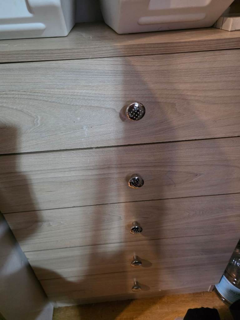 Beige Chest of Drawers – v.good Condition