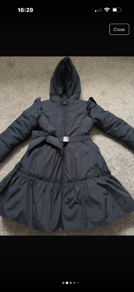 Girls navy school jacket 
