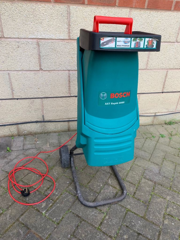 Bosch AXT Rapid 2000 shredder / chipper