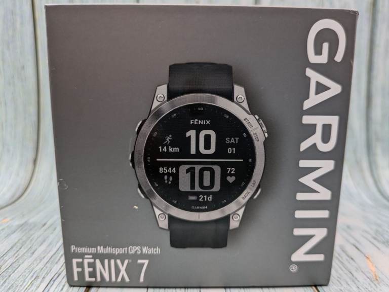Garmin Fenix 7 47mm (Silver with Graphite Band)
