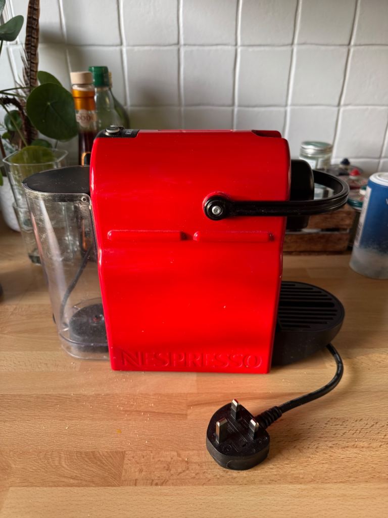 Nespresso coffee machine