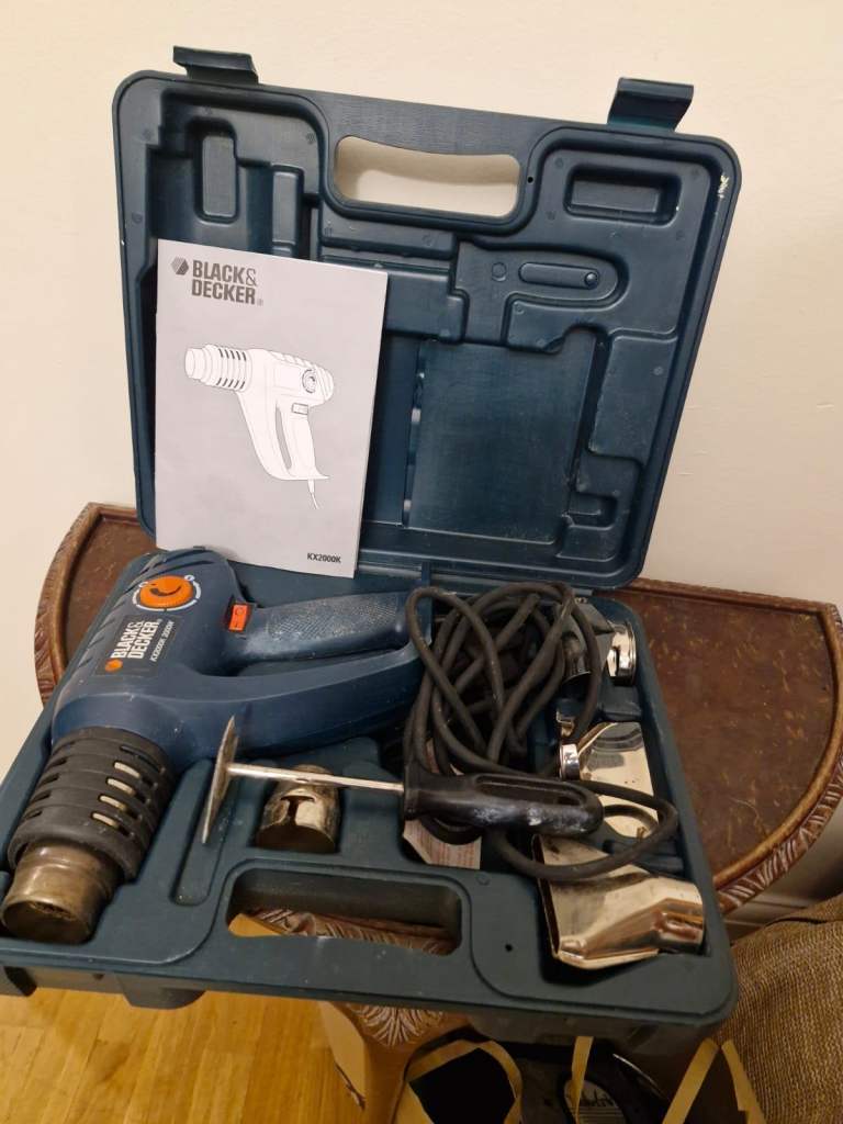 BLACK & DECKER HEAT GUN 2000w