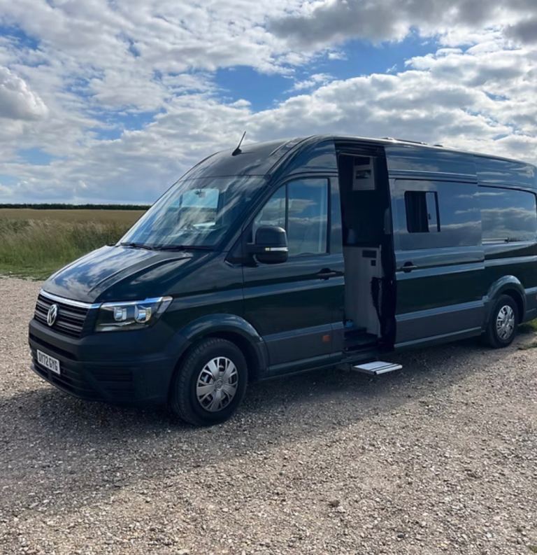 2023 Volkswagen CRAFTER LWB Motorhome Campervan stealth conversions.