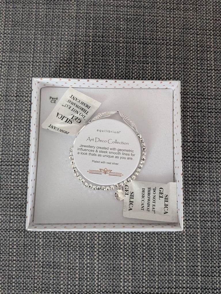 'Art Deco Collection' Silver Bracelet - Brand New