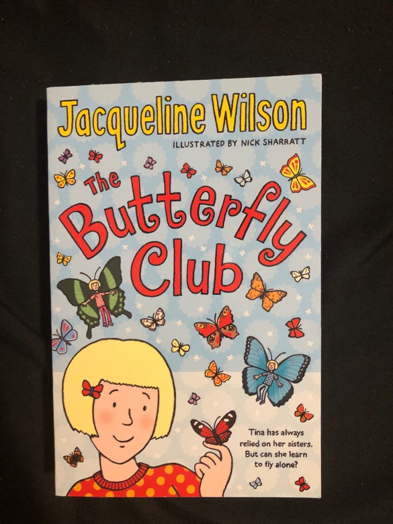 Jacqueline Wilson – The Butterfly Club Book, Good Condition
