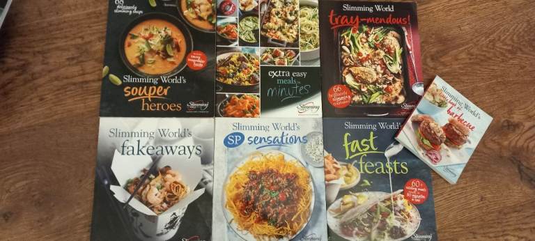 Slimming world recipe books 