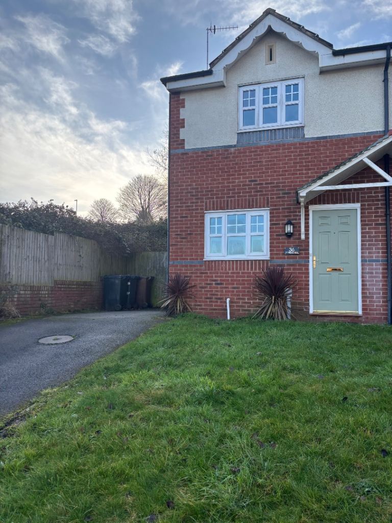 Recently refurbished two bed with garden and parking 