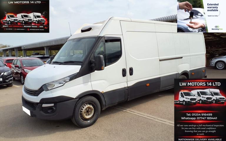 IVECO DAILY 2.3 EXLWB FRIDGE FREEZER 2017 67 REG REG EURO 6 AUTOMATIC