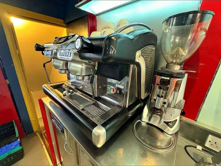 BFC Galileo 2-Group Espresso Machine + Fiorenzato F3 Grinder -