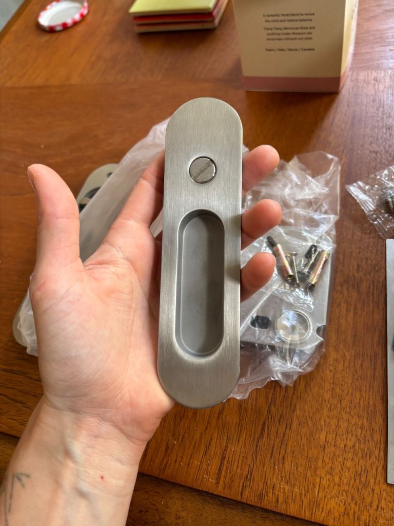 x2 ABI interiors Leroy sliding door privacy sets / bathroom door locks