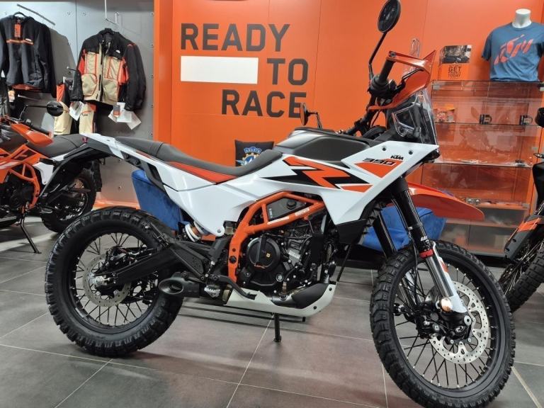 All NEW KTM 390 Adventure R. fresh stock arriving March 2026 for '26' plate