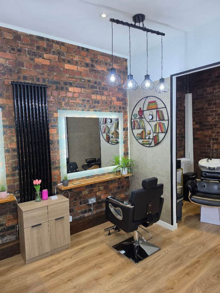 Chair for rent for a Hairdresser or Barber in a modern Salon in Coatbridge