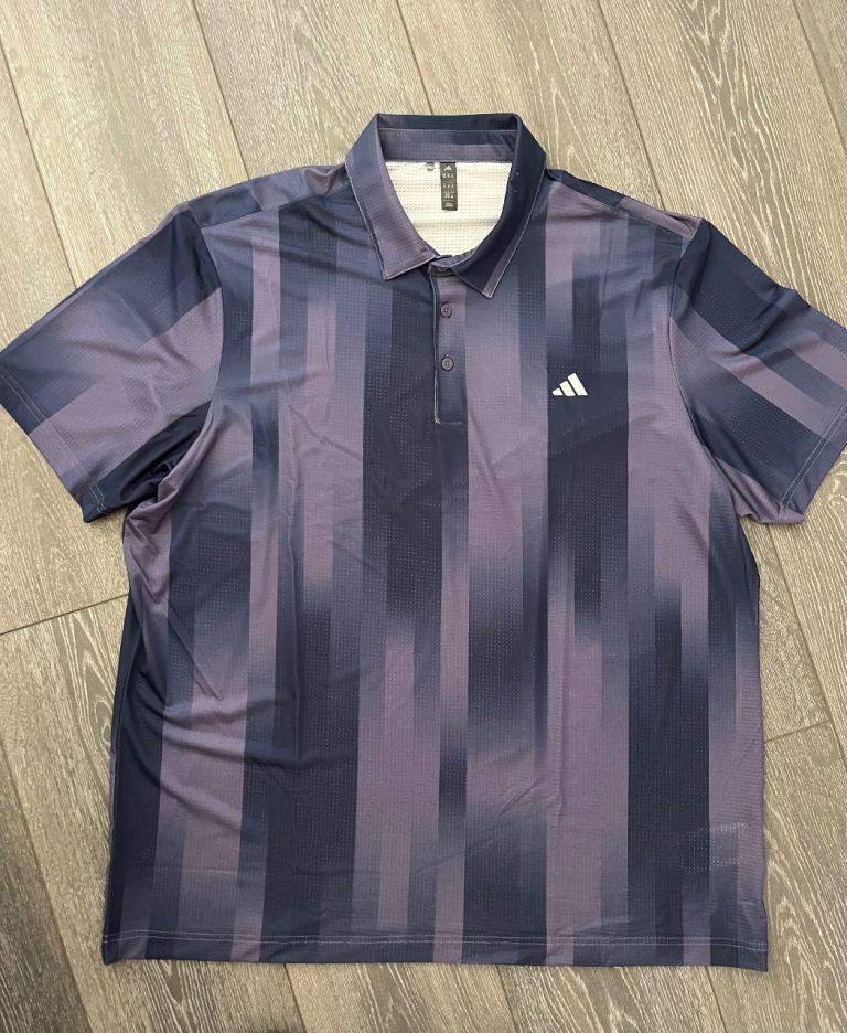 Adidas Blue Polo Shirt - Brand New XL