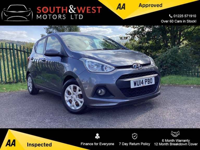 2014 Hyundai i10 1.0 SE Hatchback 5dr Petrol Manual Euro 5 (66 ps) Hatchback Petrol Manual